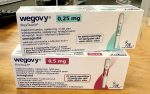 Wegovy bundle - 2 months starter packs( 0.25mg and 0.5mg )